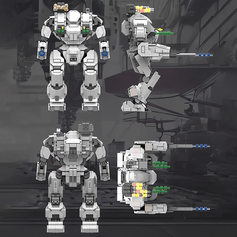 moc-163848 warhammer whm-6r battletmech from mechwarrior 5
- 3