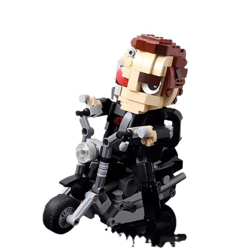 moc-166963 terminator t 800+bike - 402 pcs