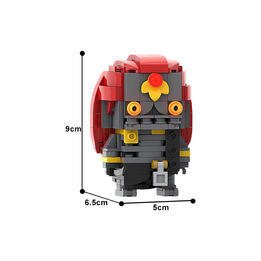 moc-167310 mummified ganondorf brickheadz - zelda - 3