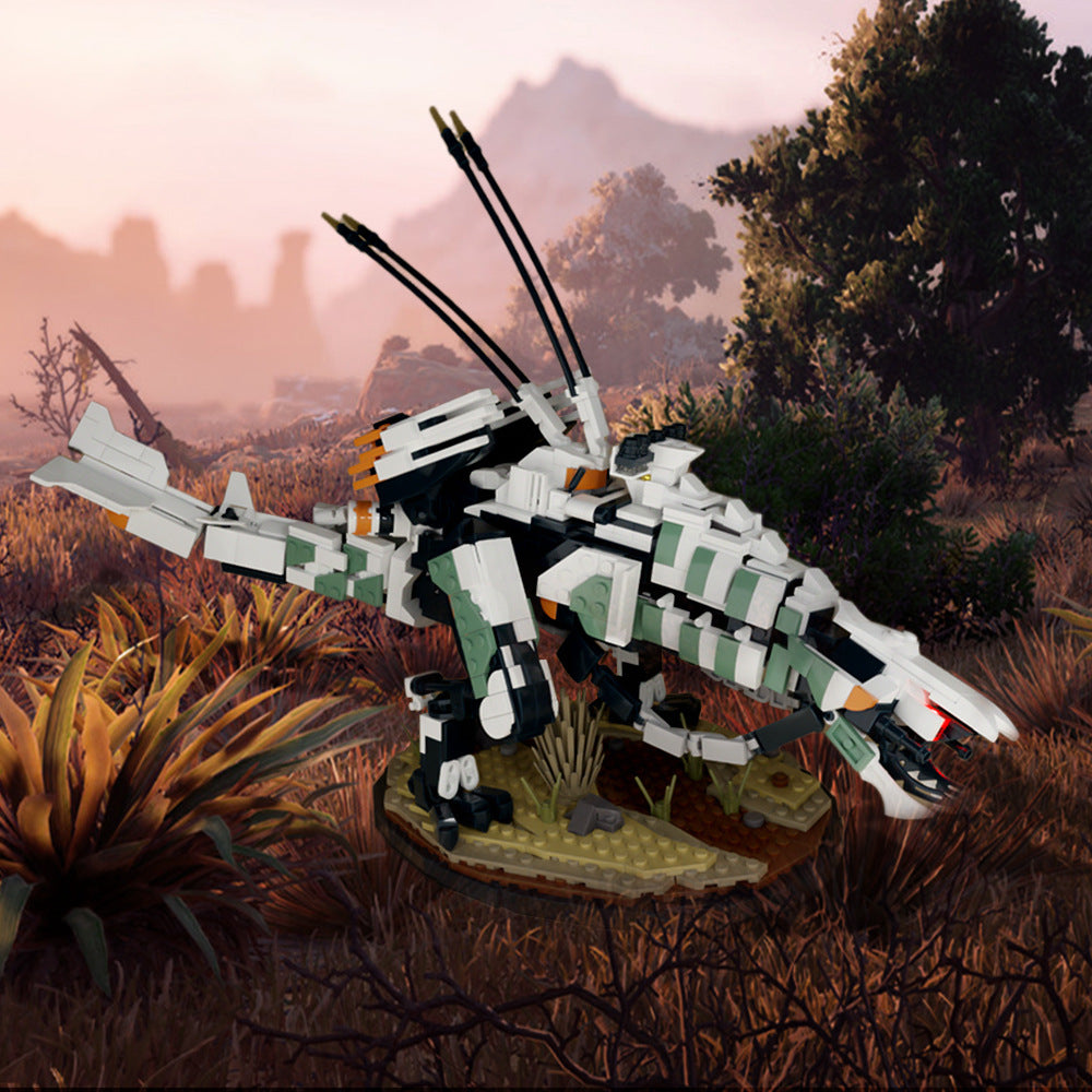 moc-16939 thunderjaw building set - horizon zero dawn - 1