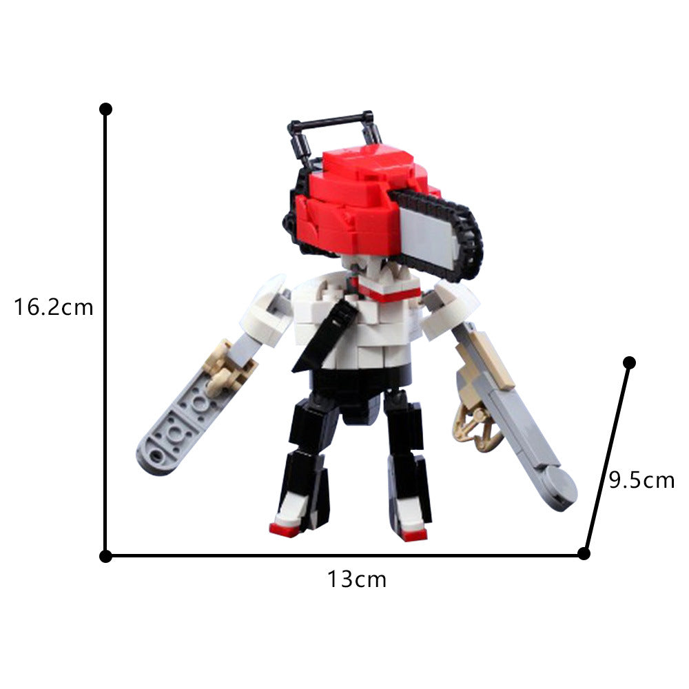moc-171815 chainsaw man building blocks - 305 pcs - 4