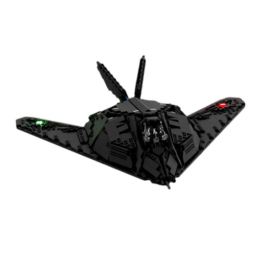 moc-179931 f-117 nighthawk building set - stealth aircraft - 2