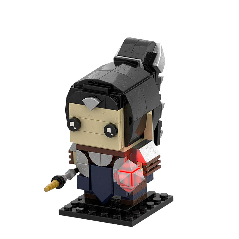 moc-179958 shadowheart brickheadz - baldur's gate 3 - 5
