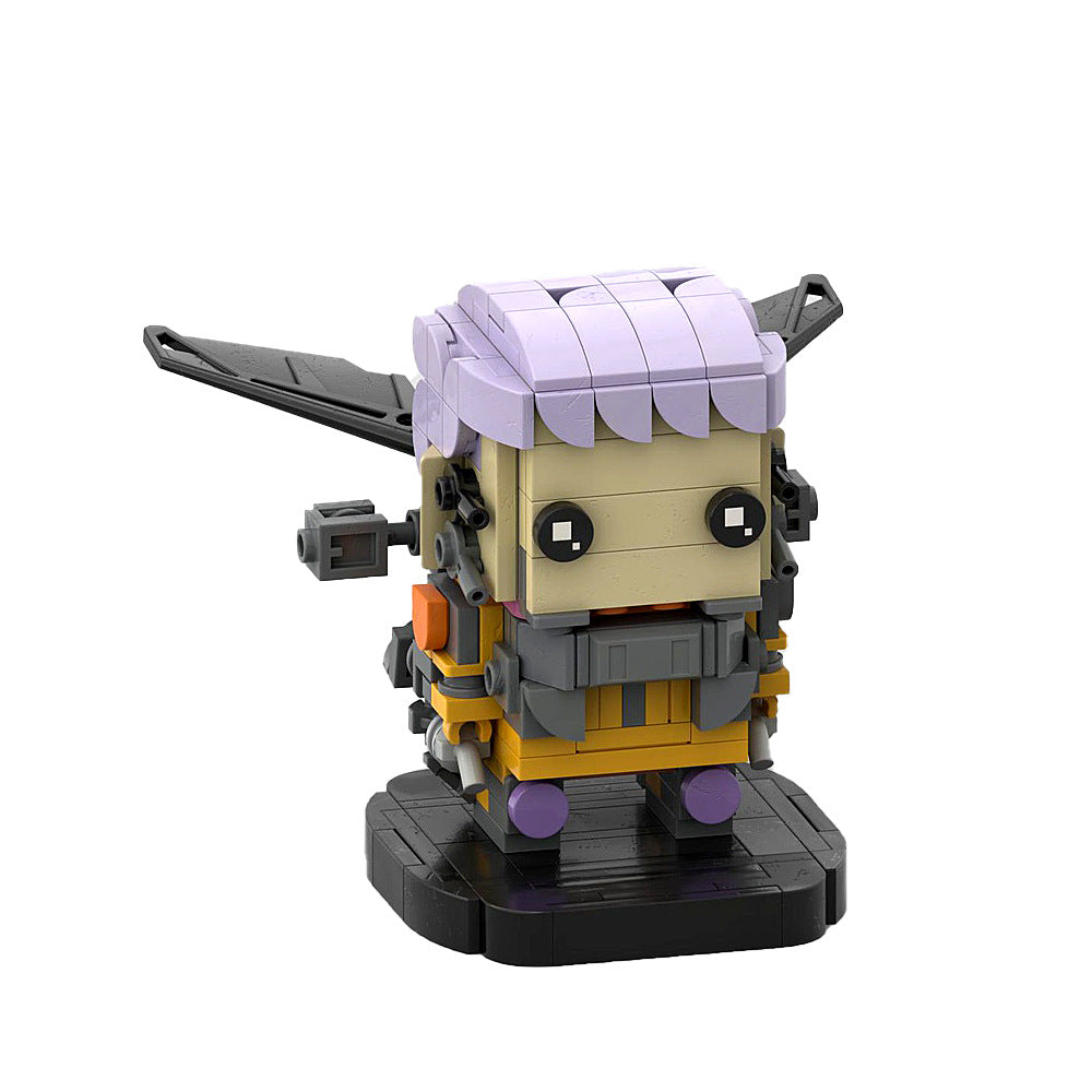 moc-181115 valkyrie brickheadz building set - apex legends - 4