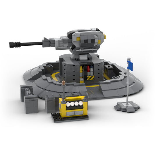 moc-182949 seaf artillery building set - helldivers 2 - 2