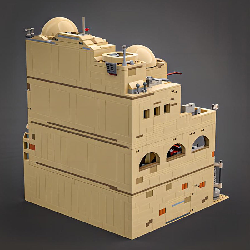 Modular Mos Eisley Cantina Building Set | Star War | MOC-183202