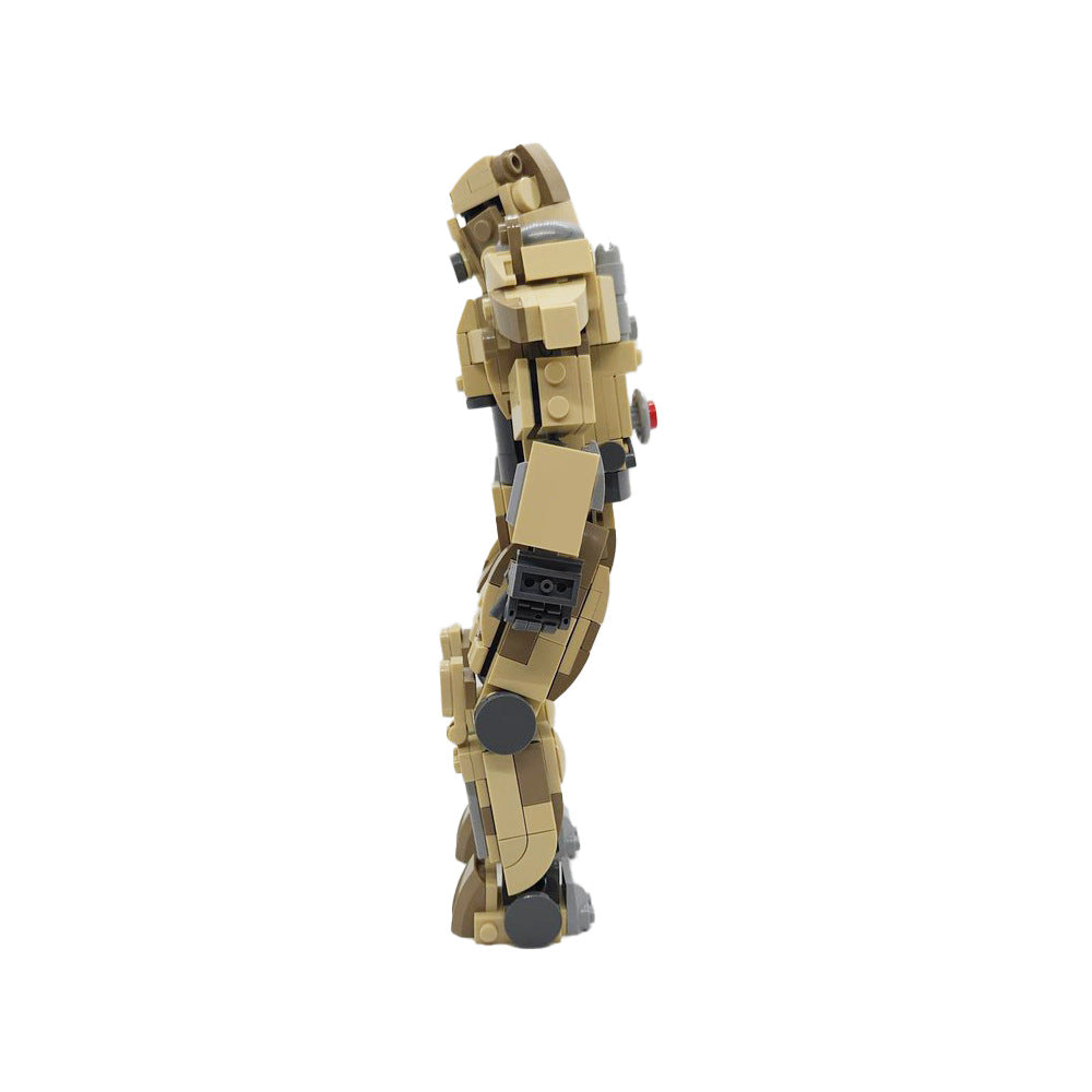 moc-183742 t-45 power armor mecha building set - fallout - 4