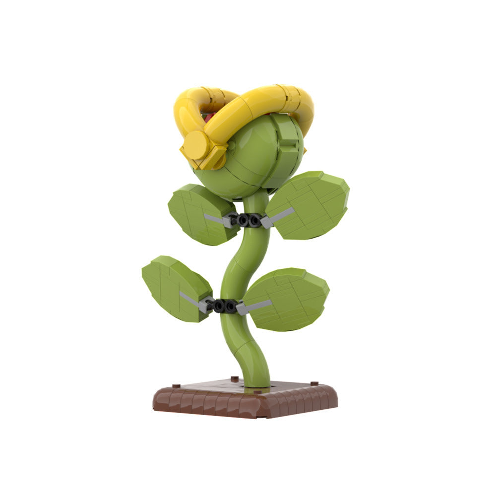 moc-191062 hidden vine desk ornament building set - mario - 5