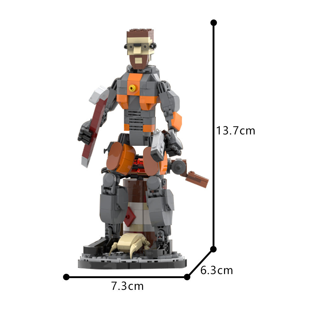 moc-191371 gordon freeman building set - half-life 2 - 4