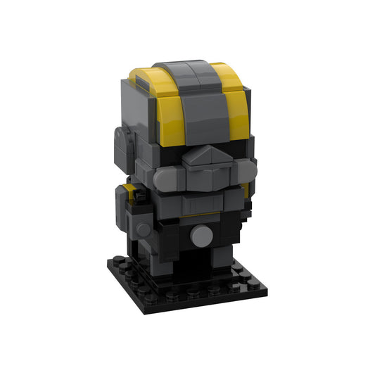 moc-192503 helldiver brickhead building set - 2