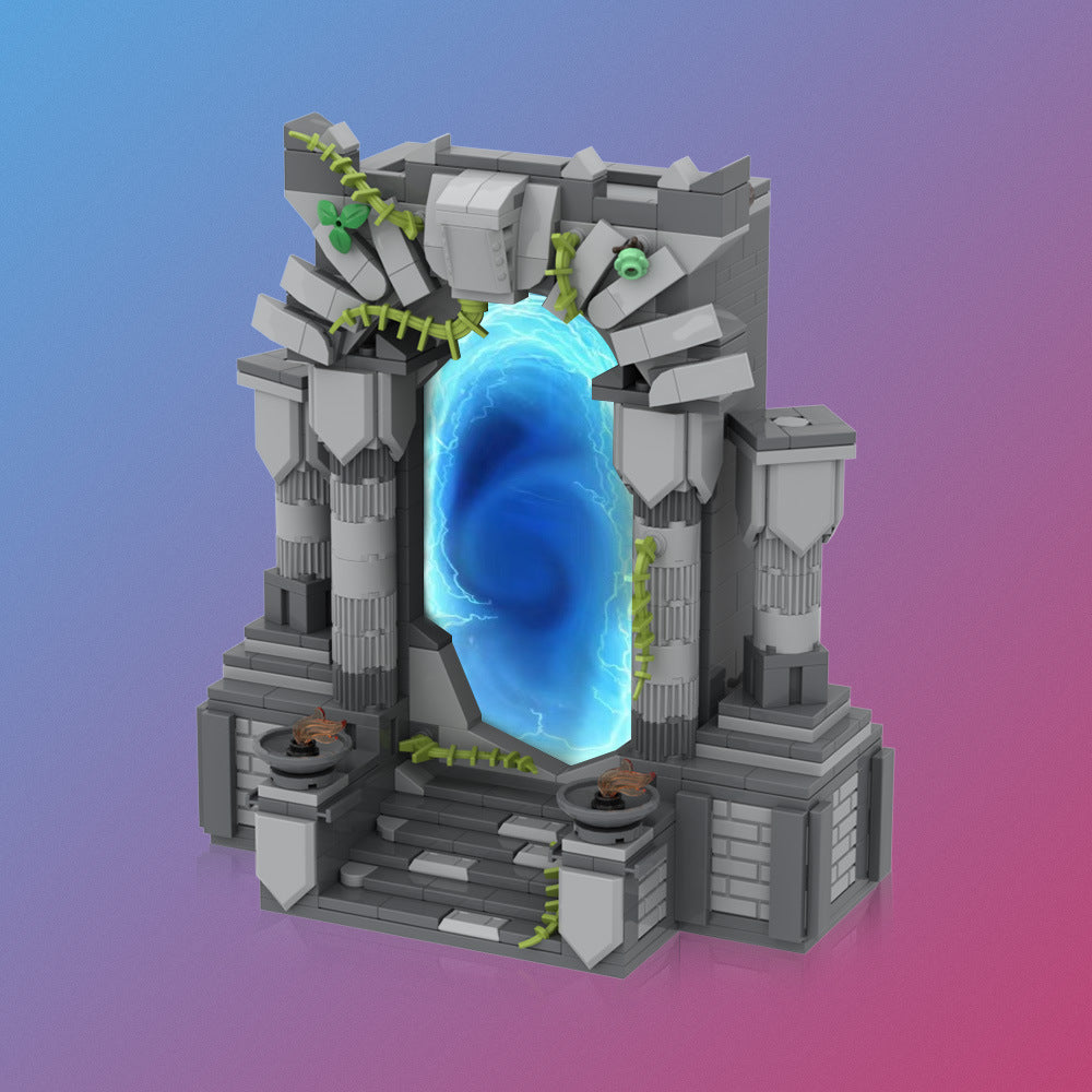 moc-192755 forgotten portal building set - dungeons & dragons - 1