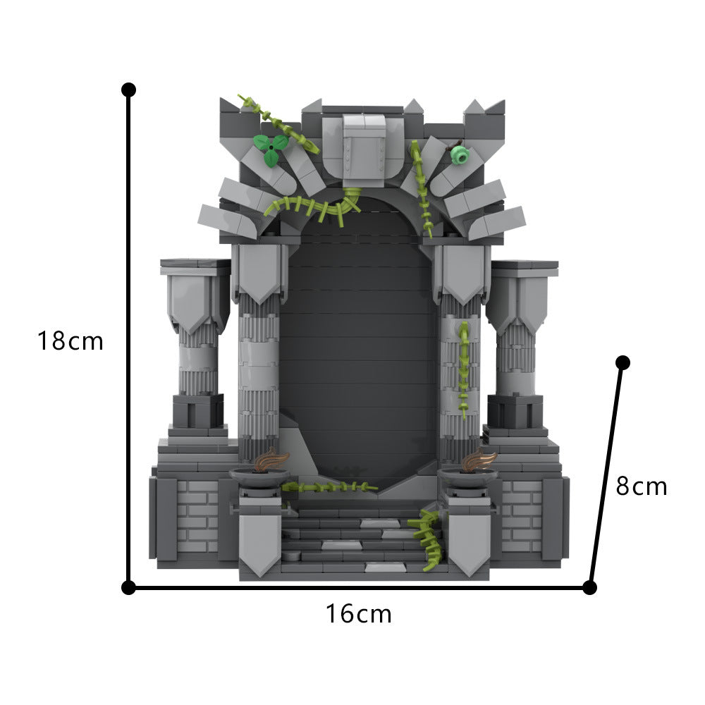 moc-192755 forgotten portal building set - dungeons & dragons - 4