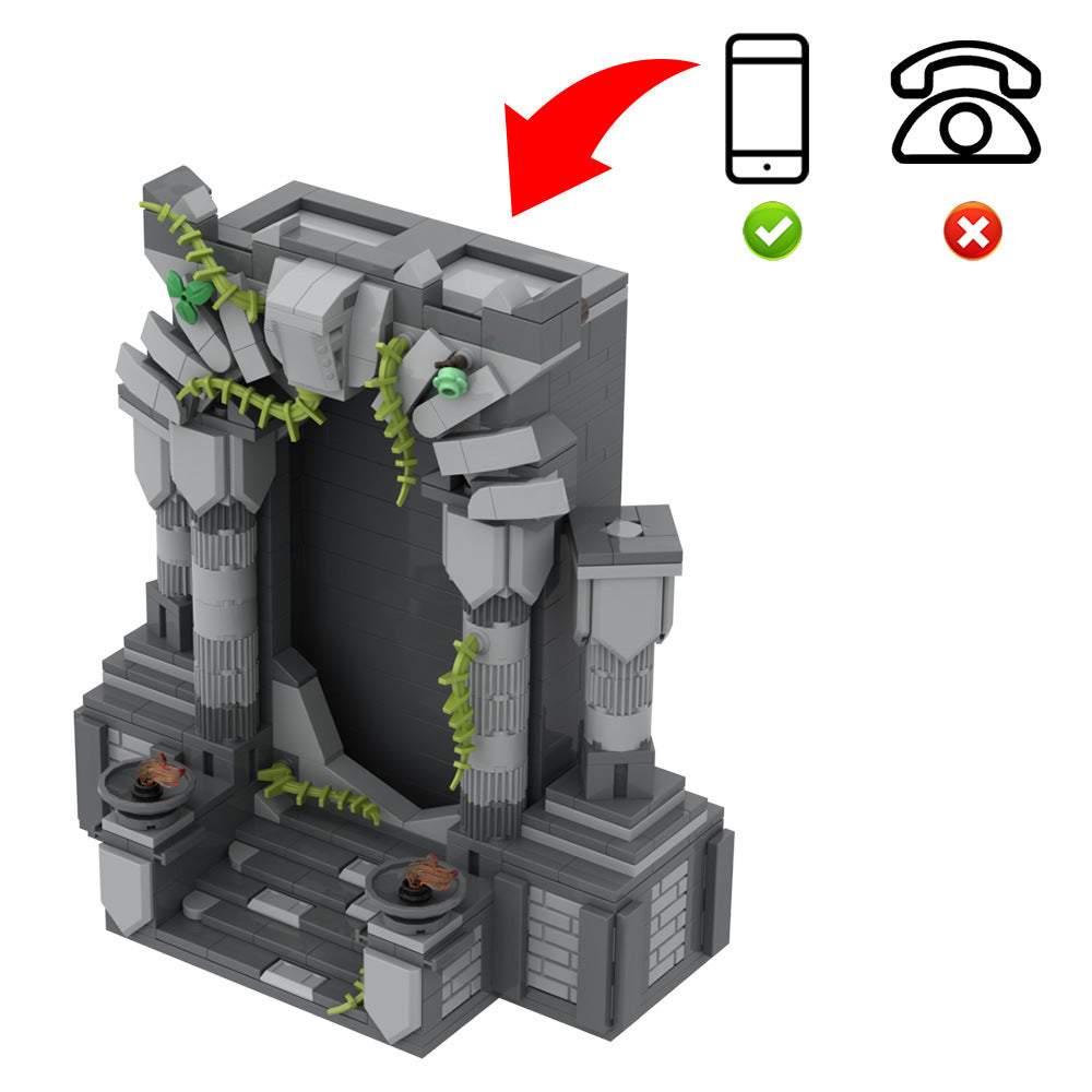 moc-192755 forgotten portal building set - dungeons & dragons - 6