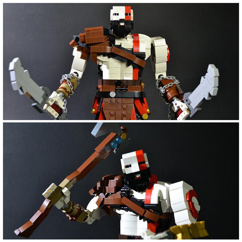 moc-192904 kratos - god of war 2018 968 pcs - 3