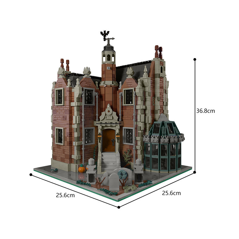 moc-195520 modular haunted mansion 2098 pcs 4