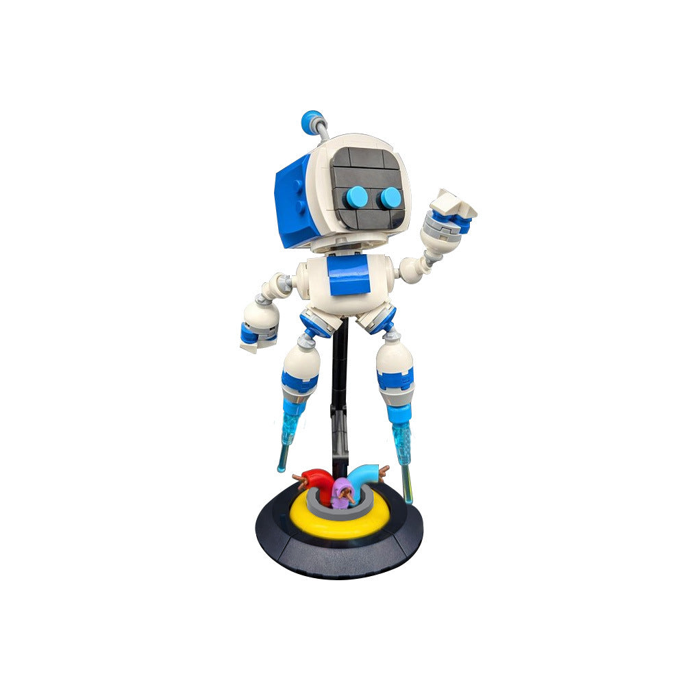 moc-196011 astro bot video game - 171 pcs robot building blocks - 2