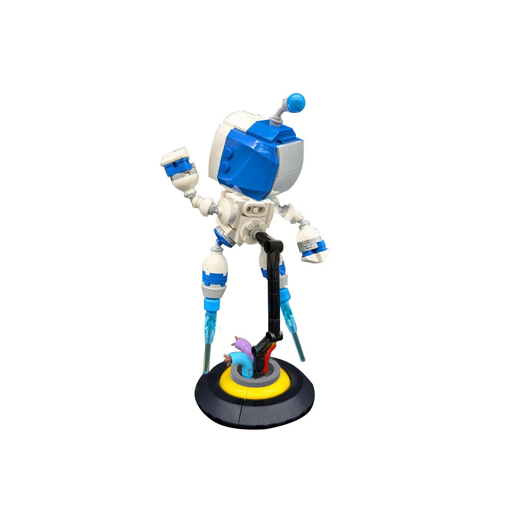 moc-196011 astro bot video game - 171 pcs robot building blocks - 3