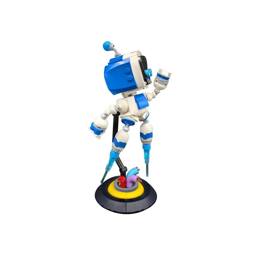 moc-196011 astro bot video game - 171 pcs robot building blocks - 5