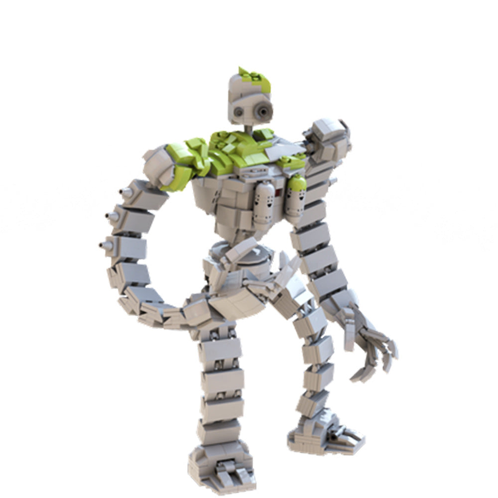 moc-20801 laputan robot building blocks - gobricks a0722 - 3