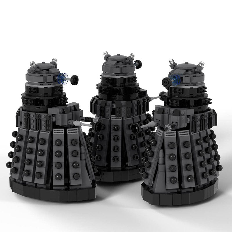 moc-22071 dalek blocks set from dr. who - 658 pcs - 2