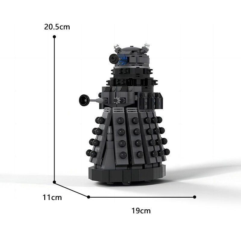 moc-22071 dalek blocks set from dr. who - 658 pcs - 8