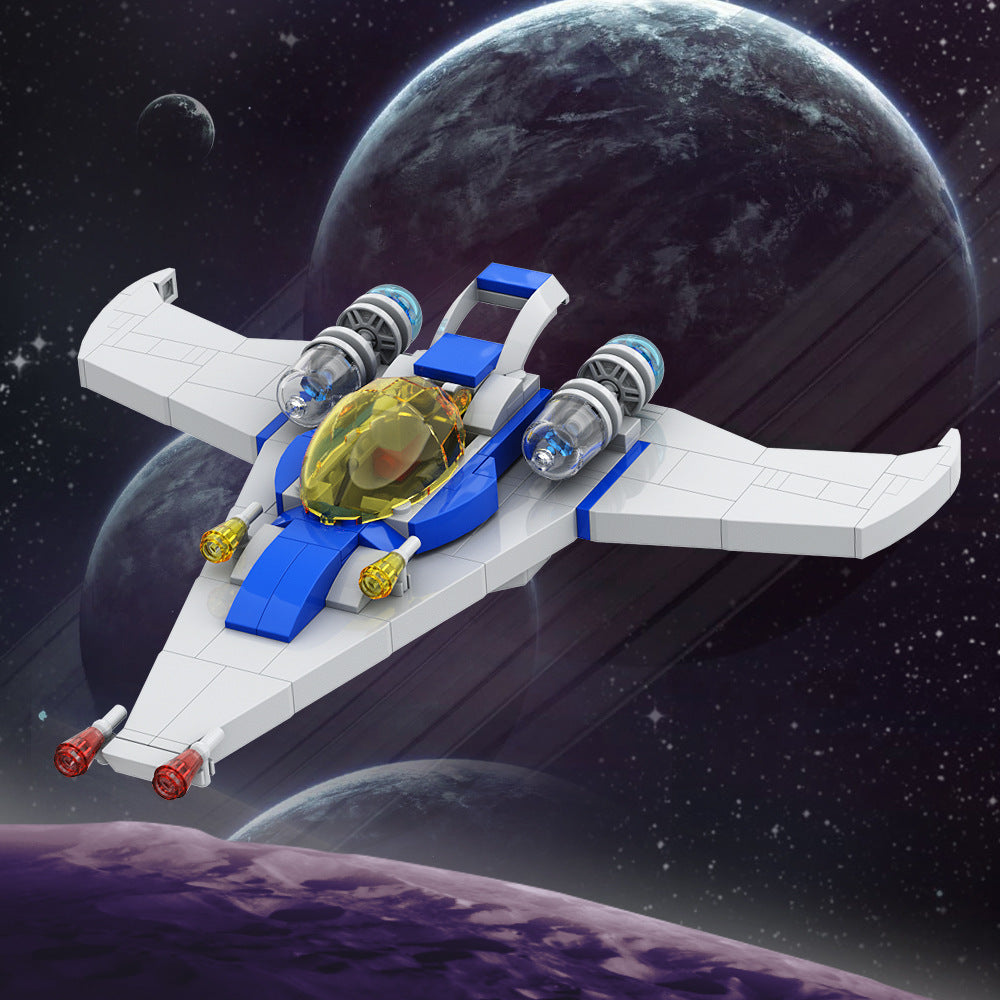 moc-29402 modern classic spaceship building blocks set - 1