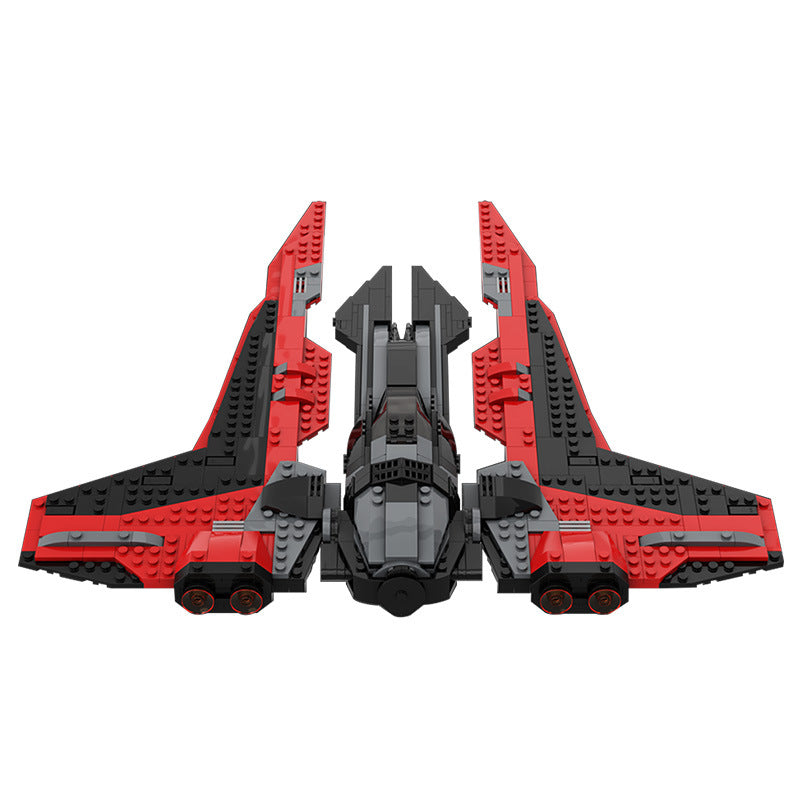 moc-32053 darth maul's gauntlet fighter from star wars - 735 pcs - 4