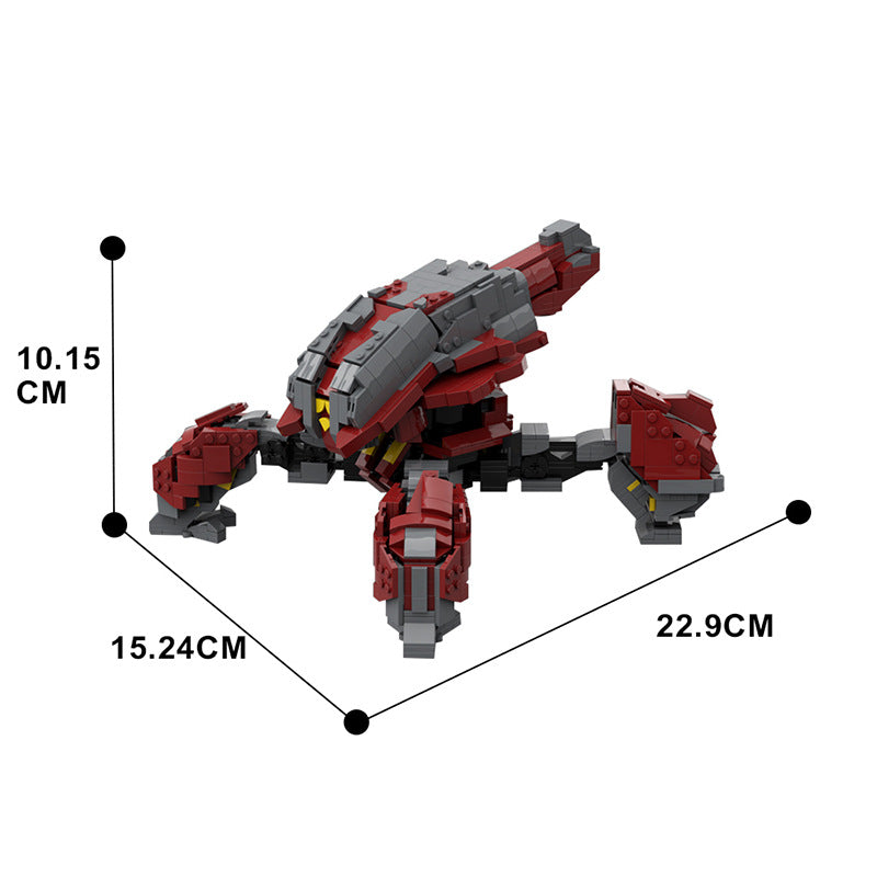 moc-35252 banished locust building set from halo wars 2 - 4