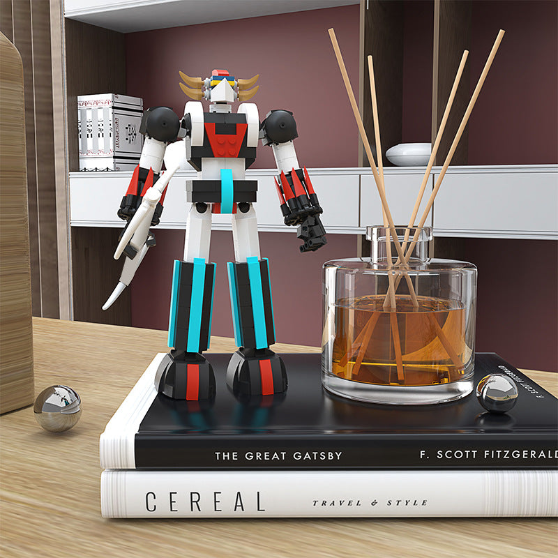 moc-36429 goldorak - anime space robot build set - 478 pcs -1