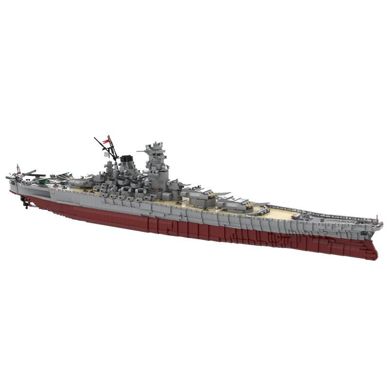 moc-37260 ijn yamato 1:200    legendary starship - 8717 pcs - 6
