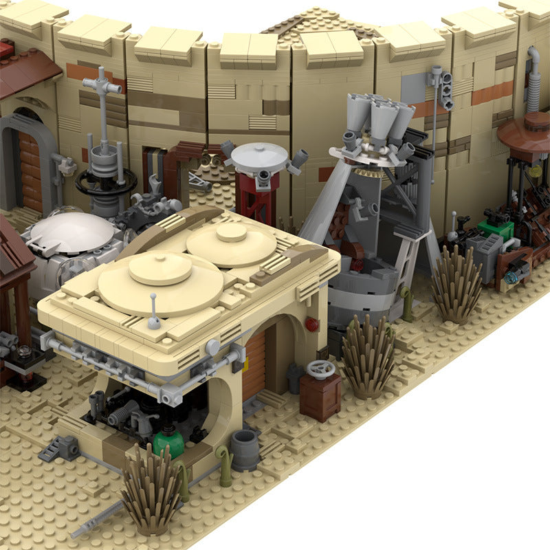 moc-41406 mos eisley spaceport from a new hope - star wars - 5