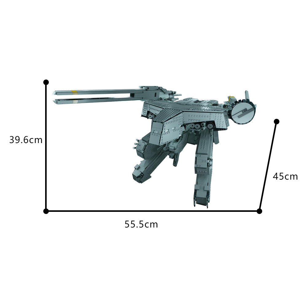 moc-44555 metal gear rex building set from metal gear solid - 3