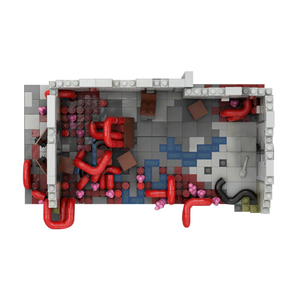 moc-48238 ellie confronts nora building set - the last of us - 3