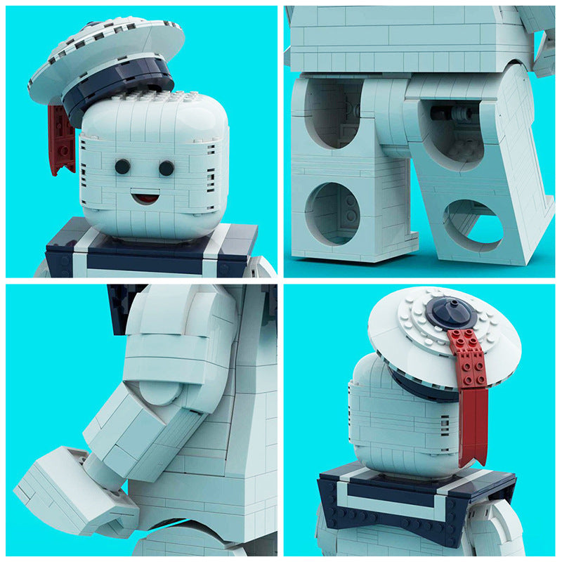 MOC-50294 Stay Puft (articulated maxifig) - Ghostbusters - 830 pcs - 3