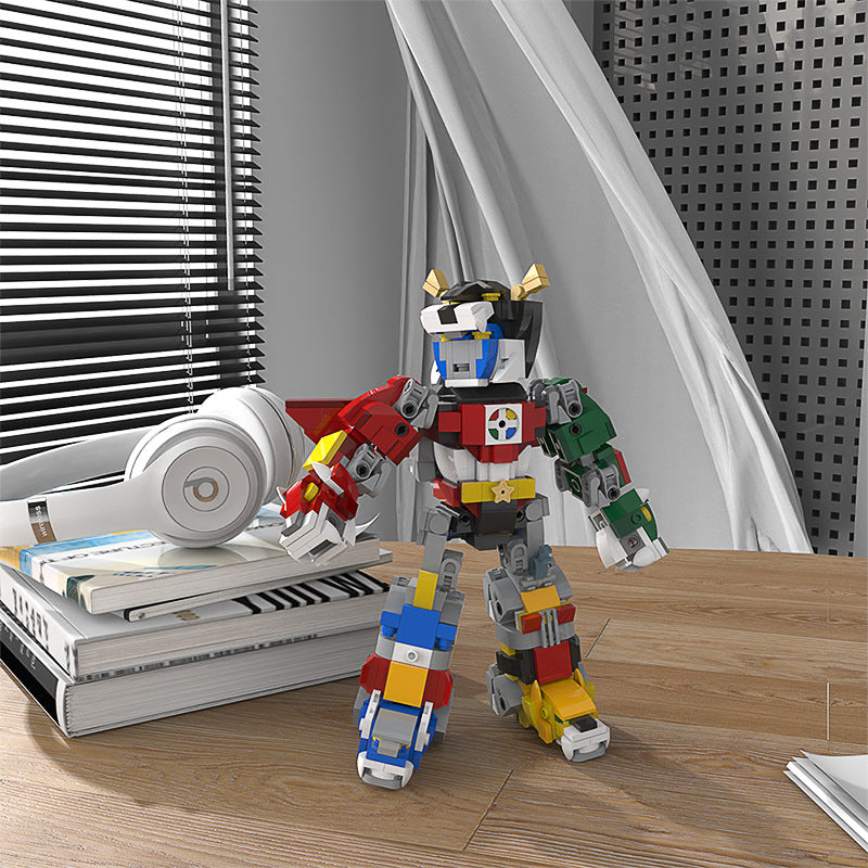 moc-54562 voltron v1 – 711 pieces, compatible with lego - 3