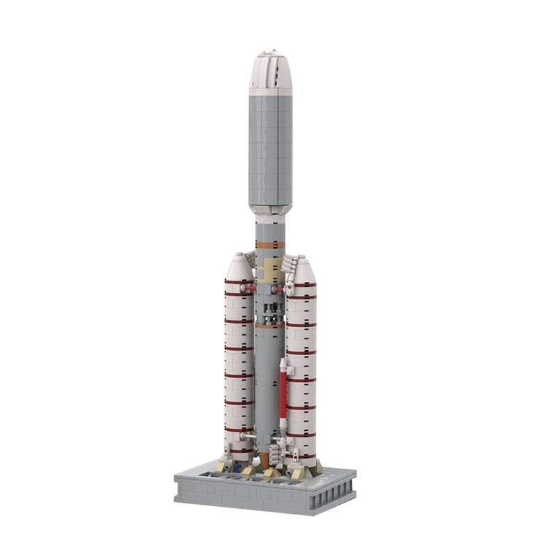 moc-61281 titan iiie centaur building set - launch vehicle - 3