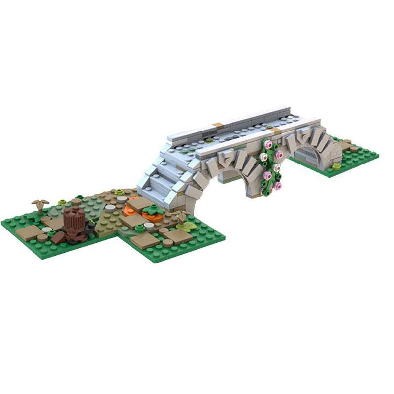 moc-74371 medieval bridge to go with the 21325 medieval blacksmith - 2