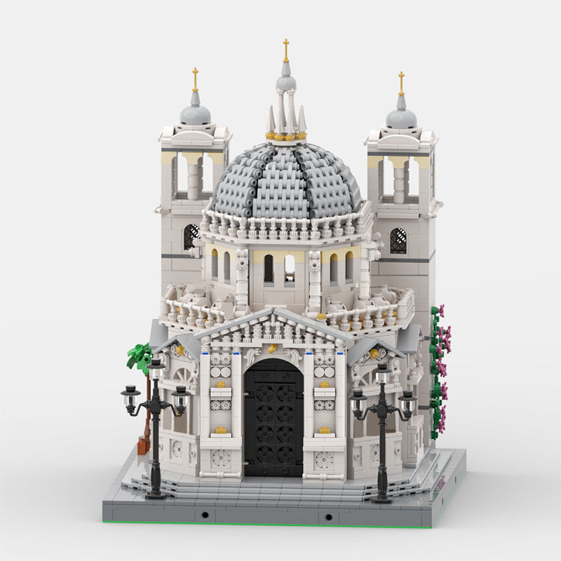 moc-79460 santa maria della salute baroque building - 4077 pcs - 1