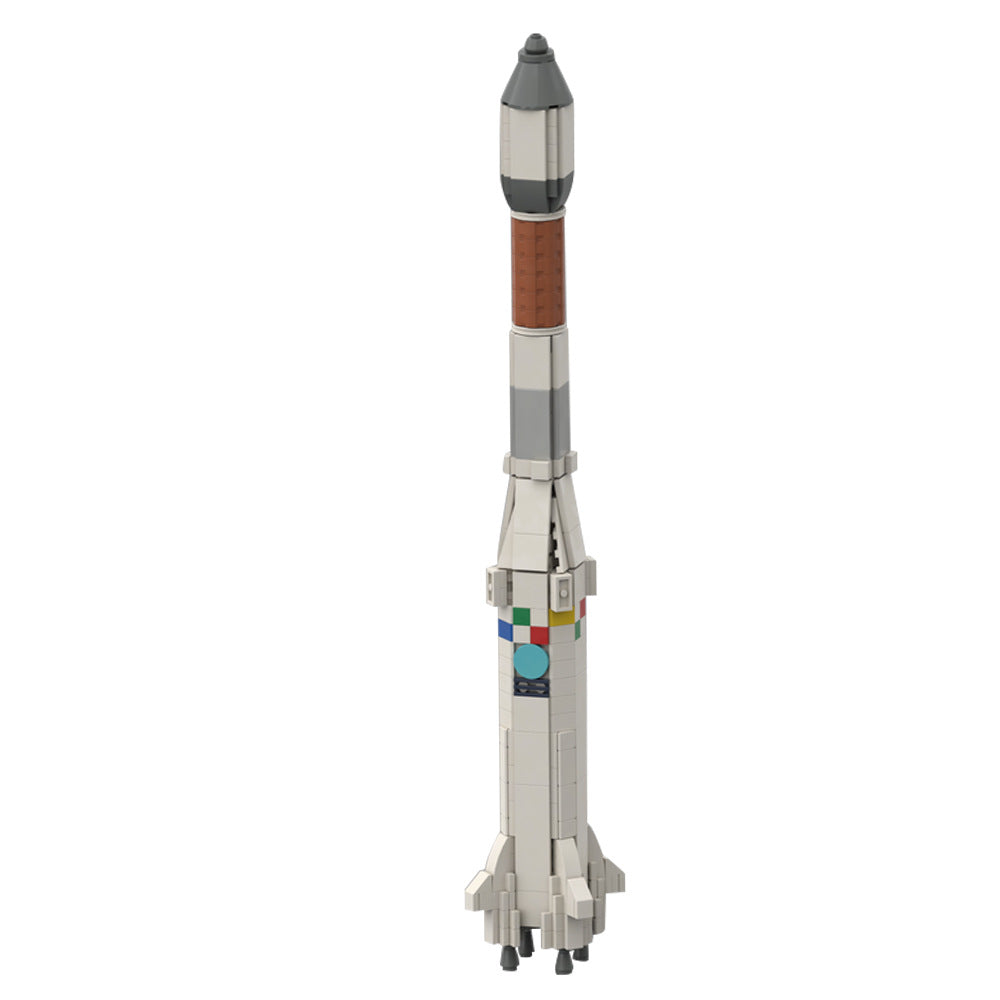 moc-84370 moc-84370 ariane 1 launch vehicle building set - 5