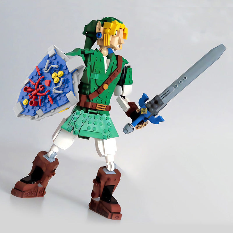 moc 90299 hero of time the legend of zelda - 552 pcs - 2