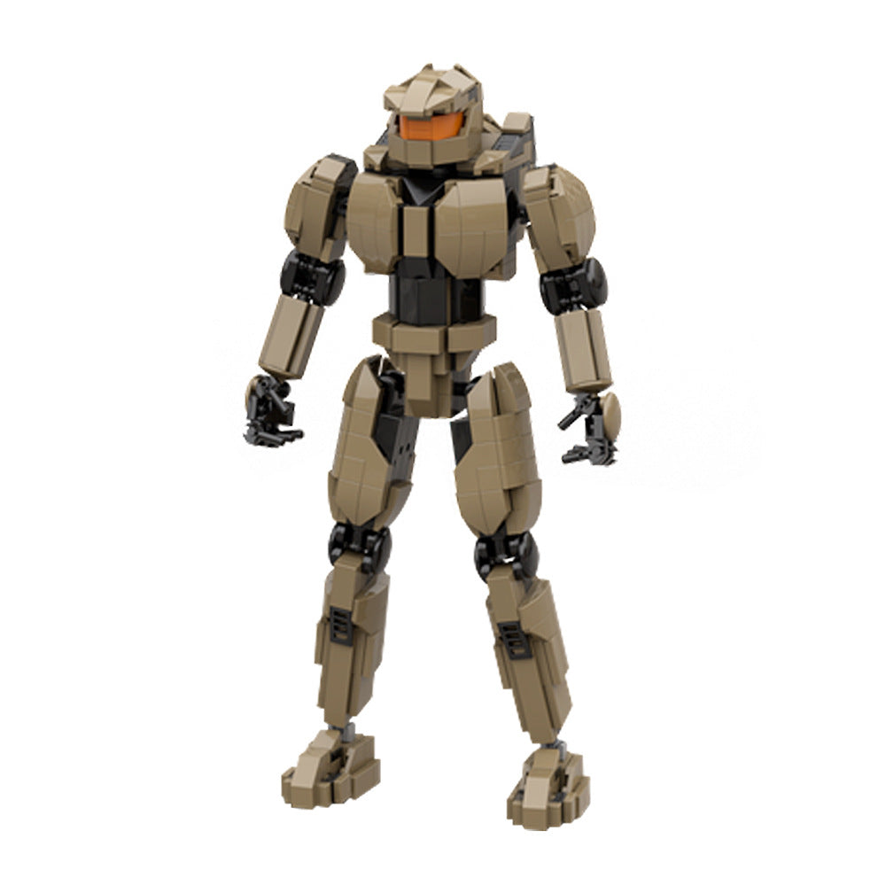 moc-99917 halo master chief robot building set - 5