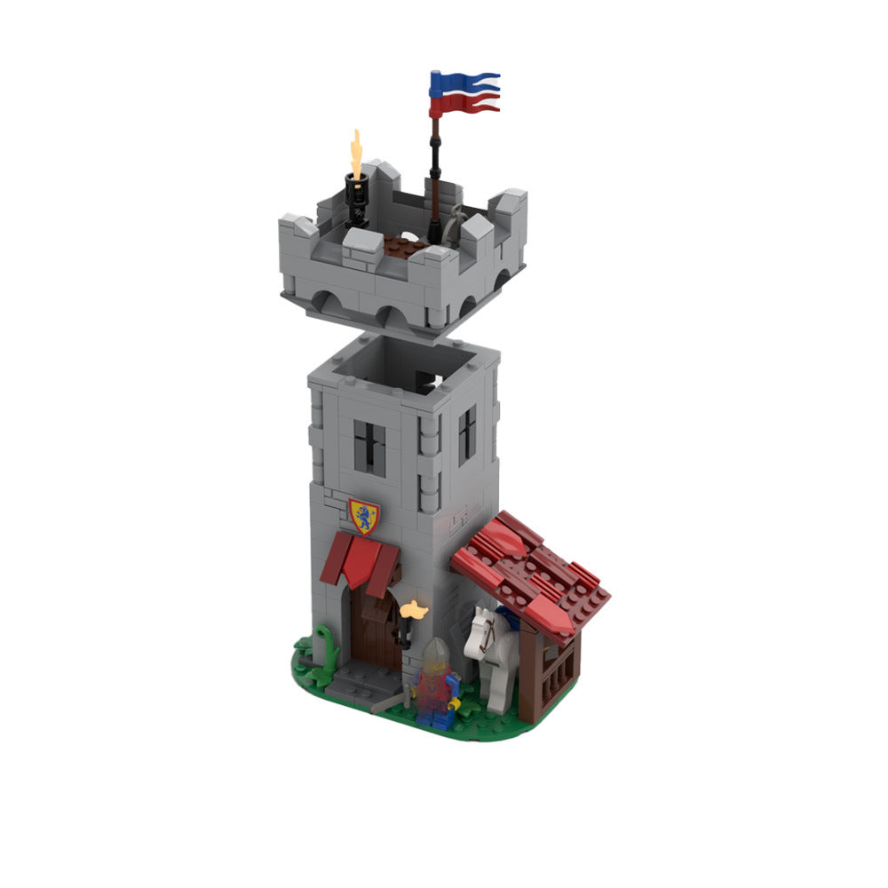 modular watchtower building set | moc-80769 - 3