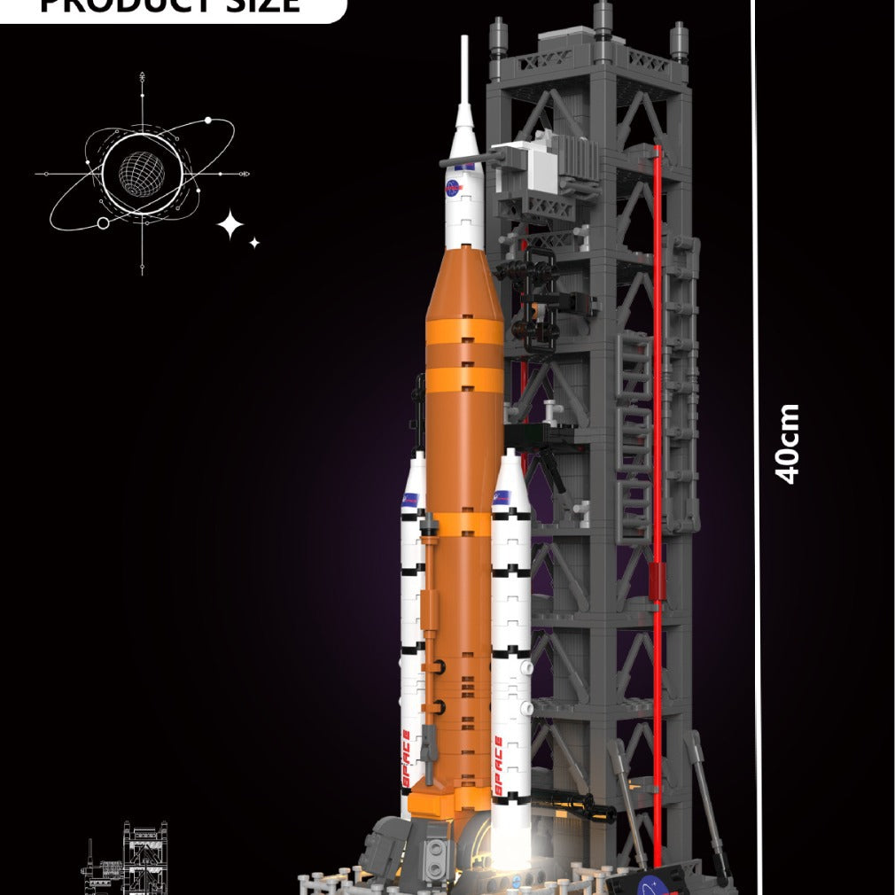 moon landing program - 908 pcs | dk 7007 - 2