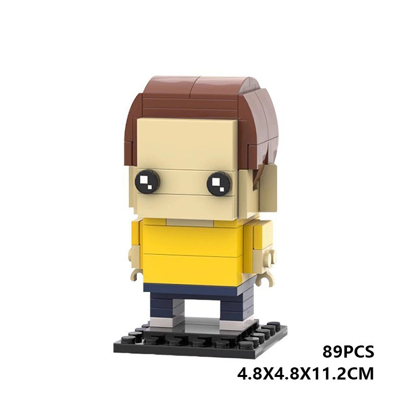 morty brickheadz moc building set | rick and morty moc - 3