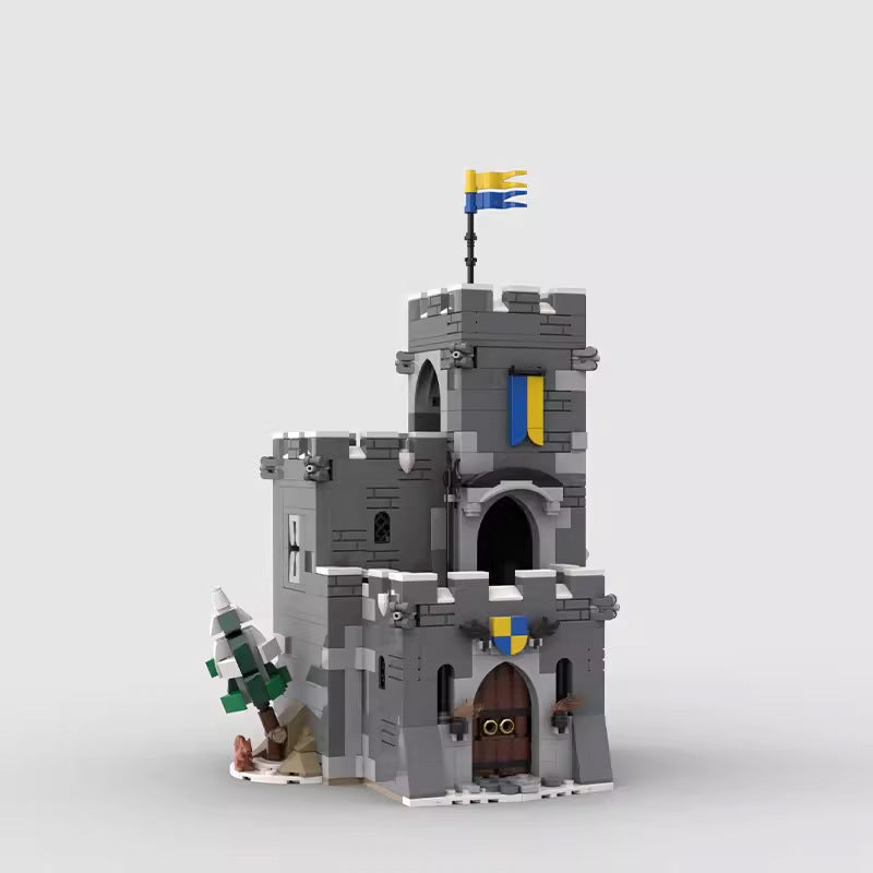 mountain tower building set | moc-138791 - 2