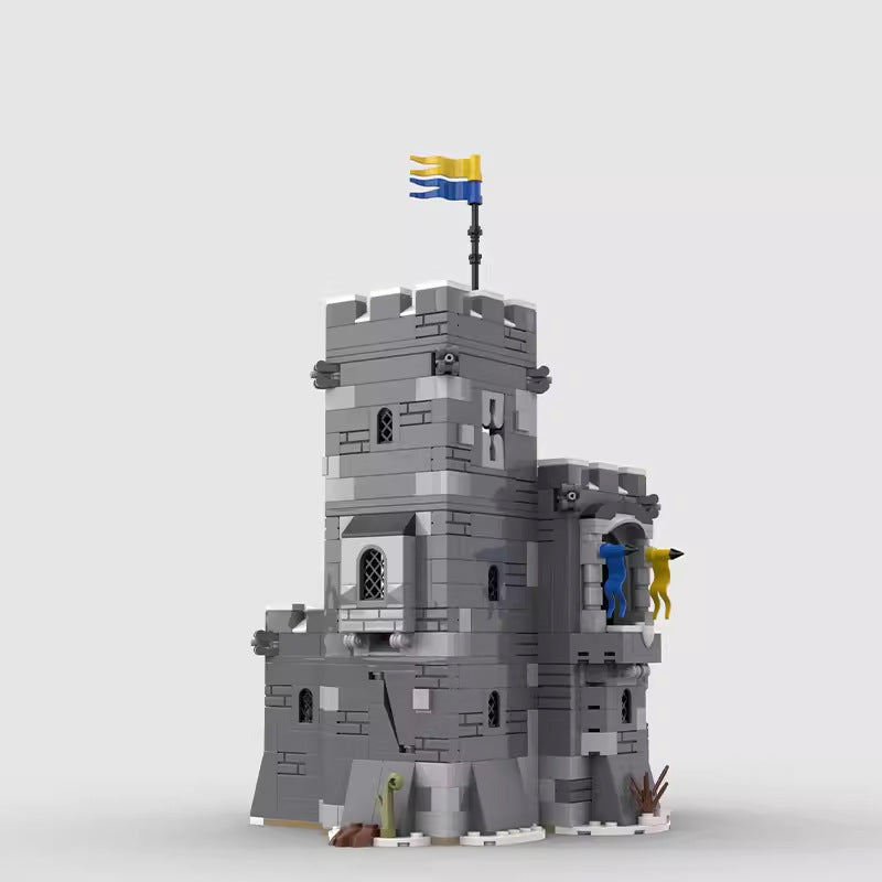 mountain tower building set | moc-138791 - 3