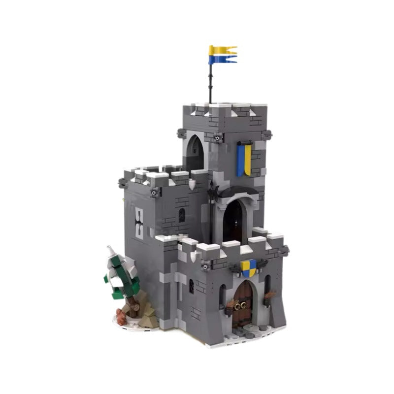 mountain tower building set | moc-138791 - 5