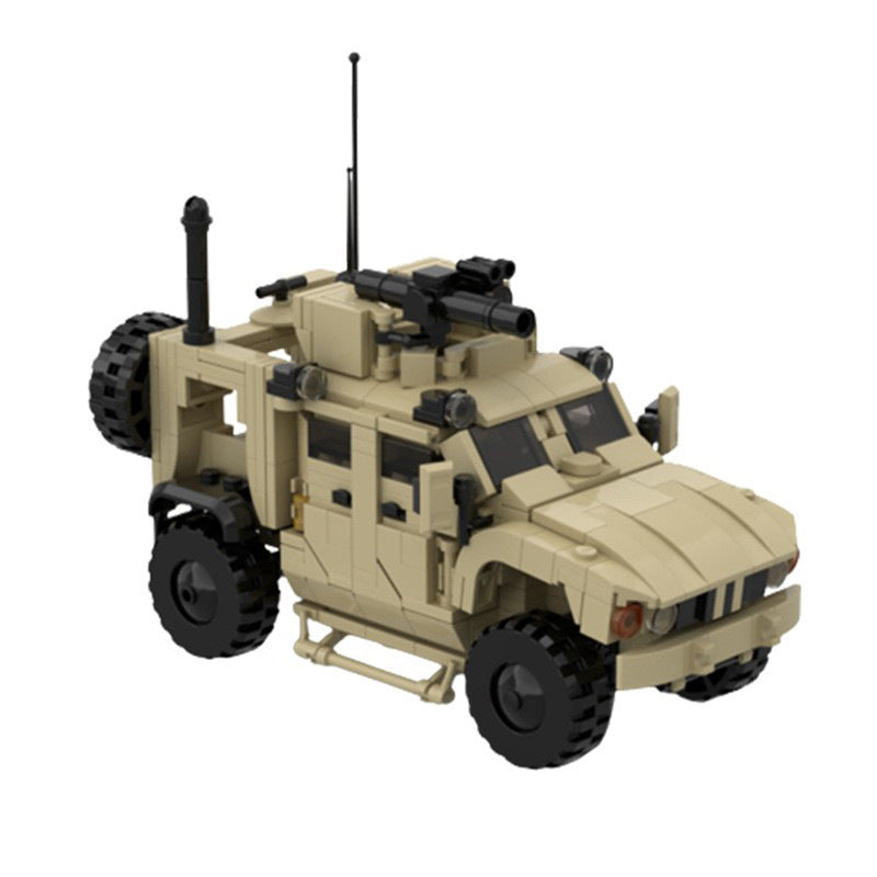 mrap m-atv oshkosh building set | tan | moc-150189 - 3