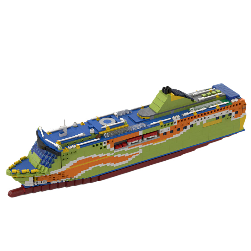 ms superstar ferry building set | moc-69561 - 1