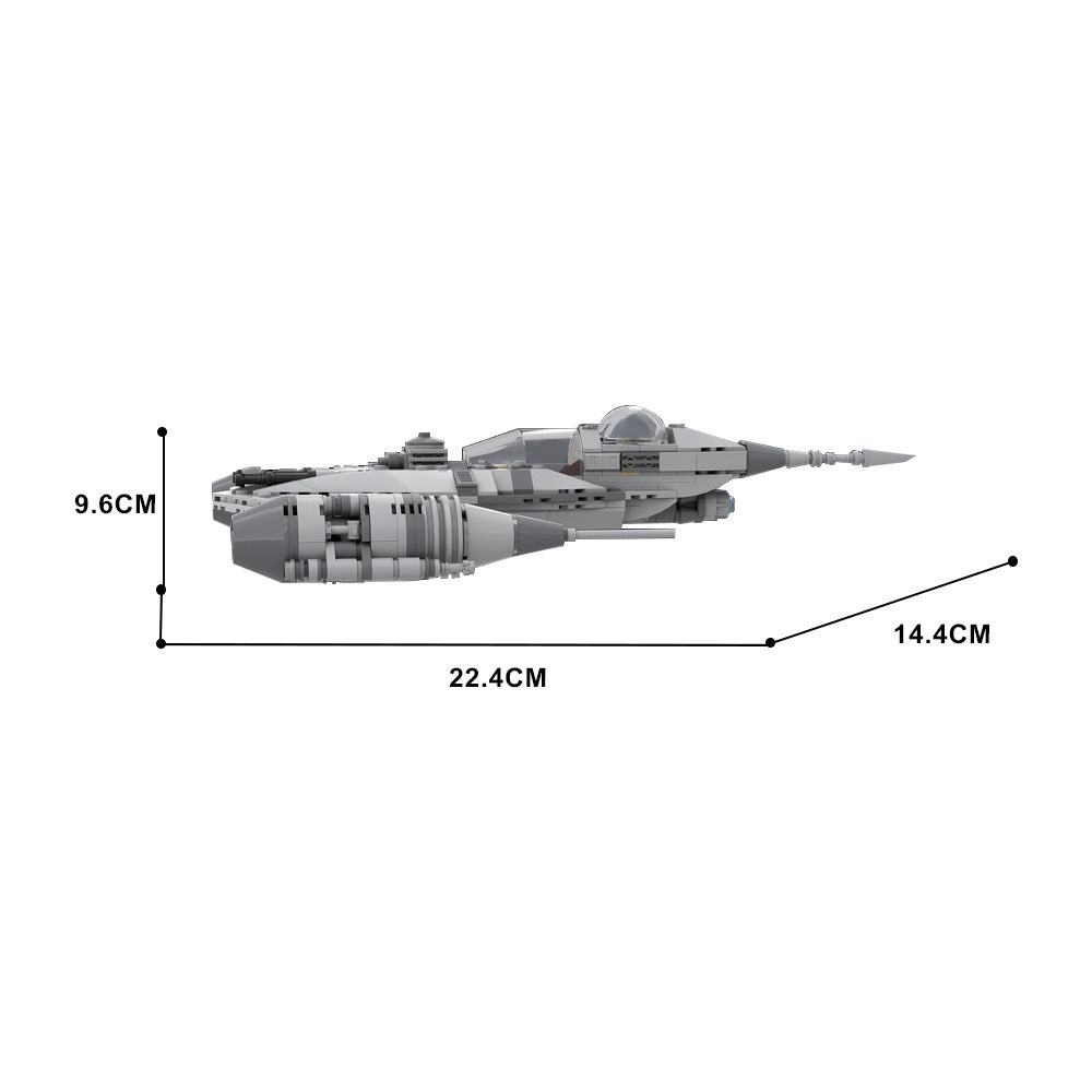 n-1 starfighter building set | star wars | moc-99914 - 4